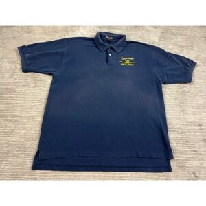 Jonathan Corey Polo Shirt Men XXL Navy Cecil Field Quality Dept Short Sleeve USA